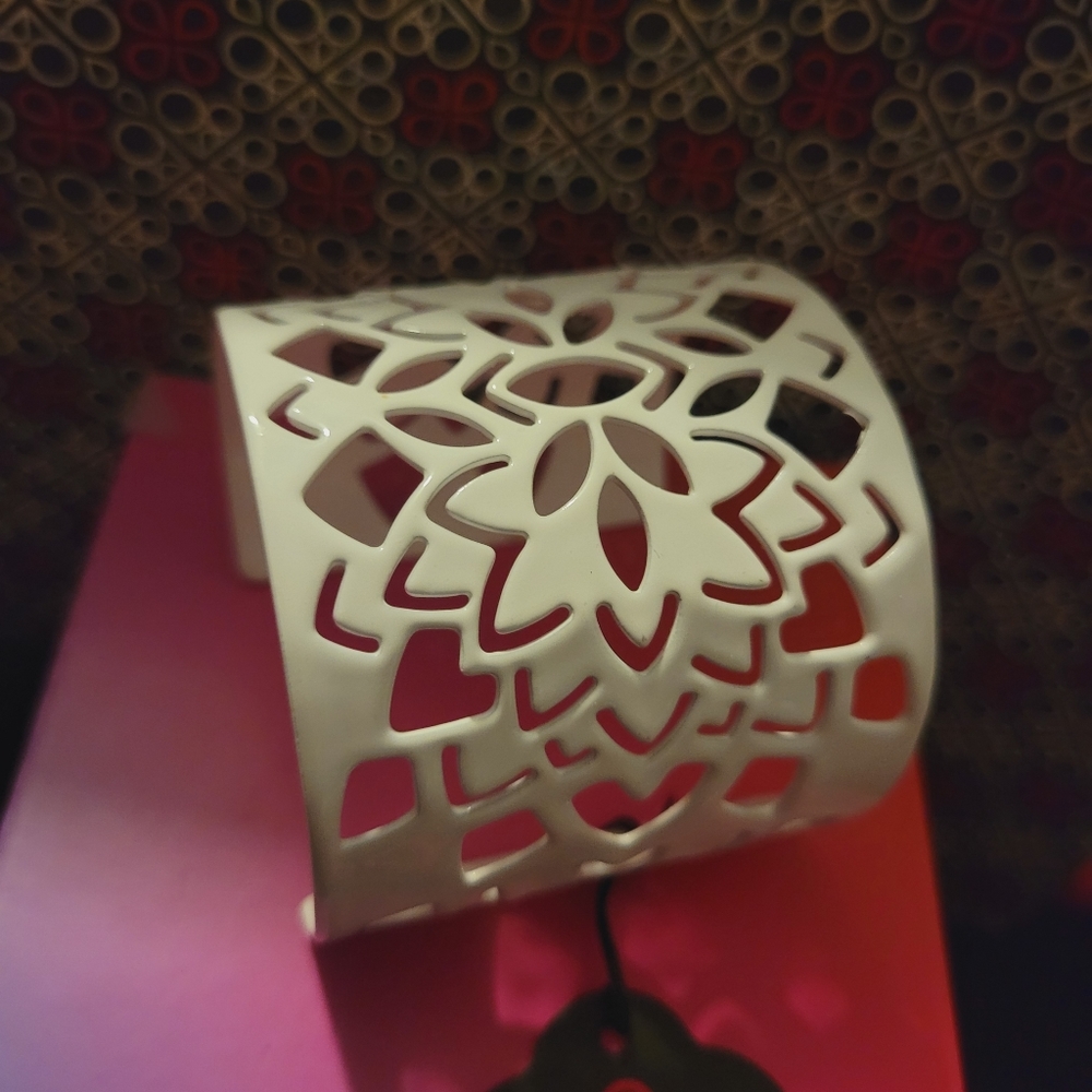 White Cuff bracelet